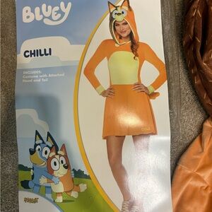 Chilli Adult Costume - Orange and Yellow